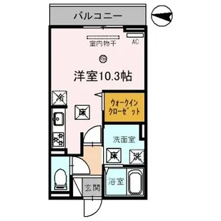 ドマーニ巽【2階】の間取り