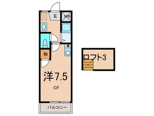 ライトハイツ橋本【2階】の間取り