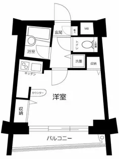 サンテミリオン目白西【4階】の間取り