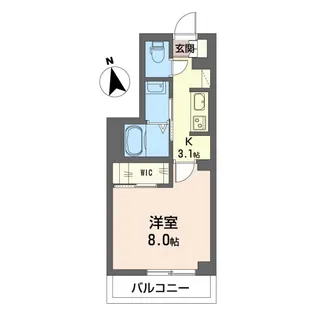 NewRichVI【2階】の間取り