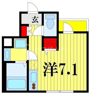 シャノワール【1階】の間取り