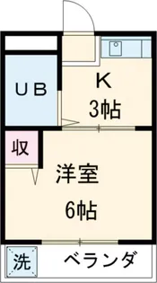 グリーンヒルホシ【3階】の間取り