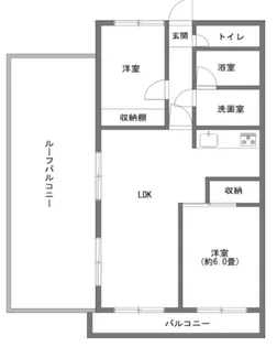 ガーデンヒルズ本庄【6階】の間取り