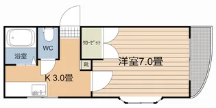 めまさビル【3階】の間取り