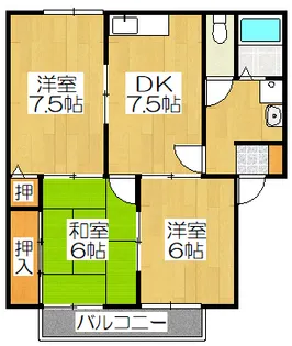 セゾン868【2階】の間取り
