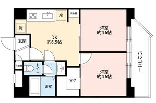 ベルハイム大森【3階】の間取り