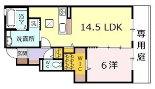 ヴォール【1階】の間取り