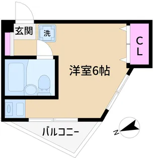 アネシス上板橋【4階】の間取り