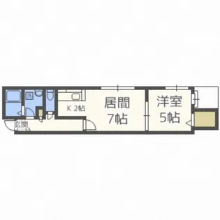 インフィニティIII【2階】の間取り