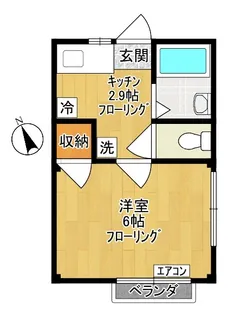 ロイヤルドームNo.2【2階】の間取り
