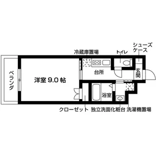 エルメディオ千種【6階】の間取り