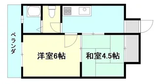 豊マンション【3階】の間取り