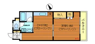 中町グリーンハイム【2階】の間取り