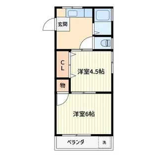 ダイシンコーポ【3階】の間取り