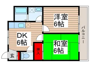 クオリティ松阪【2階】の間取り