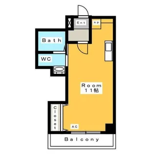 A・City三河安城北館【6階】の間取り