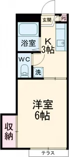 ヴィラT.T【1階】の間取り