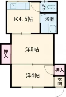 ユニオンハウス【1階】の間取り