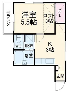 スマイル【1階】の間取り
