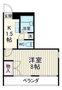 オークスクエア【2階】の間取り