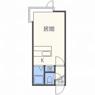 キャッスル雅【3階】の間取り