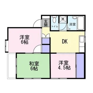 アマダム【1階】の間取り