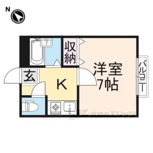 プロミネンスNK【1階】の間取り