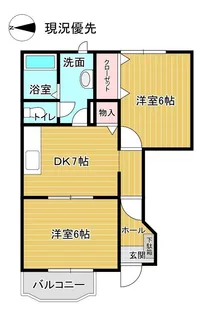 Gセレクト(ダイヤ116上桜田)【1階】の間取り