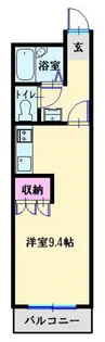 東ノ峯ヒルズB棟【1階】の間取り
