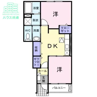 ソレアードIV【1階】の間取り