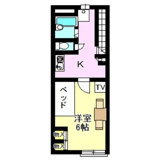 ウィル【2階】の間取り