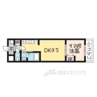 Aーmon壬生高樋【3階】の間取り