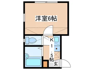 サニープレイス【1階】の間取り