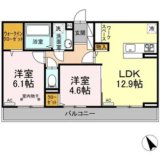 ヴィオラ【3階】の間取り