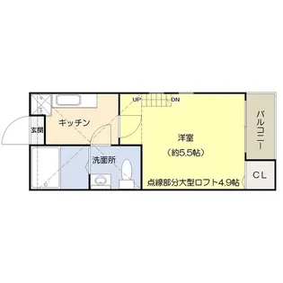 アーカンシェル船橋【2階】の間取り