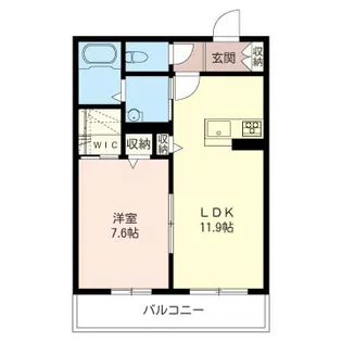 アヴァンセ【SHM】【3階】の間取り