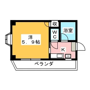 Kハウス【2階】の間取り