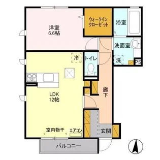 フェリエIII【1階】の間取り