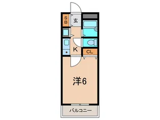 リエス伊丹駅前【3階】の間取り
