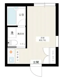 東京都品川区戸越5【マンション】の間取り