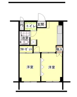 モンヴェール鶴ヶ島【2階】の間取り