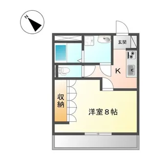G ハウス コトブキ【1階】の間取り