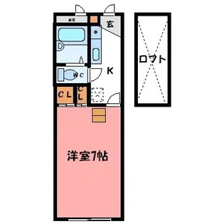 ヴァイオラ【1階】の間取り