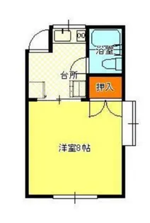 水原コーポ【2階】の間取り