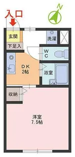 コロナハイツ2【1階】の間取り