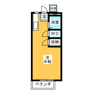 AXIV II【1階】の間取り