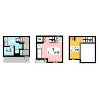 Quatre Portesの間取り