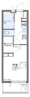 レオパレス駿河湾【3階】の間取り