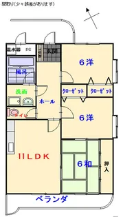 オークハイム広【4階】の間取り