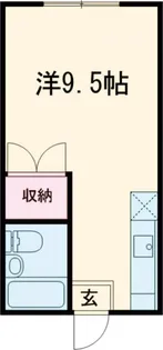 メゾンブランシェ【1階】の間取り